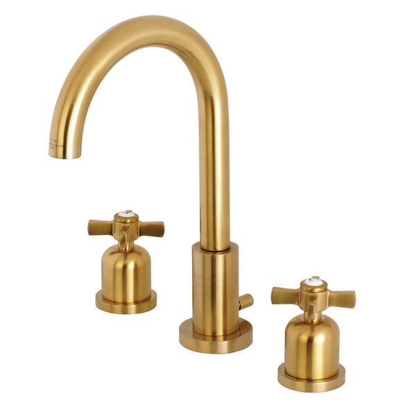 Fauceture Millennium Widespread Bathroom Faucet, Brushed Brass FSC8923ZX